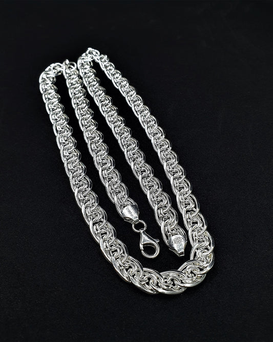 Kalın Ataç Zincir Kolye – 925 Ayar Gümüş-Osiris Jewelry