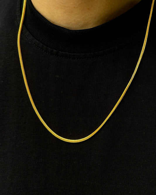 Altın Kaplama Tilki Kuyruğu Zincir – 925 Ayar Gümüş-Osiris Jewelry