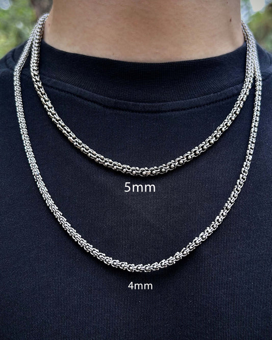 Top Zincir Kolye – 925 Ayar Gümüş-Osiris Jewelry