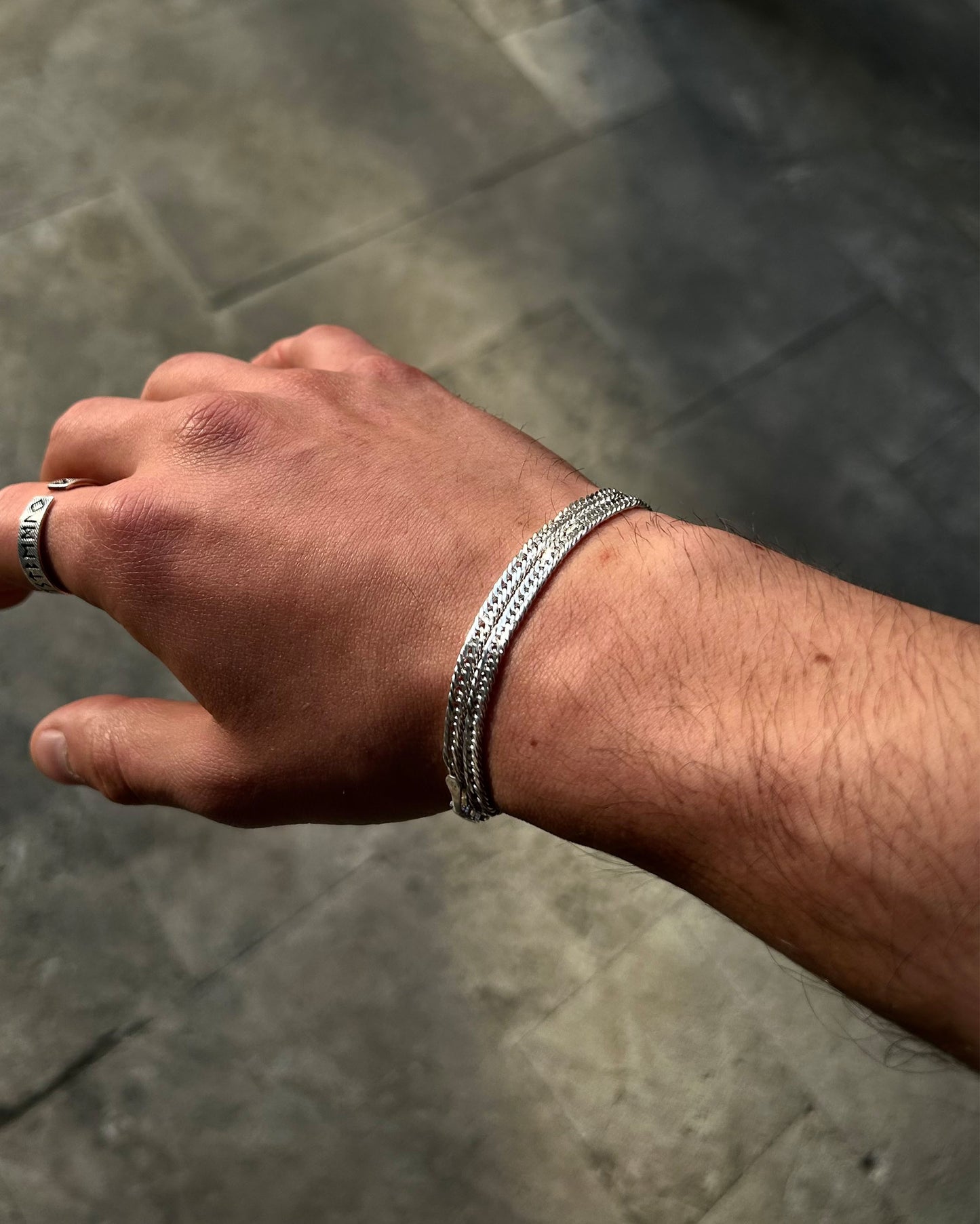 Minimal Zincir Bileklik - 925 Ayar Gümüş