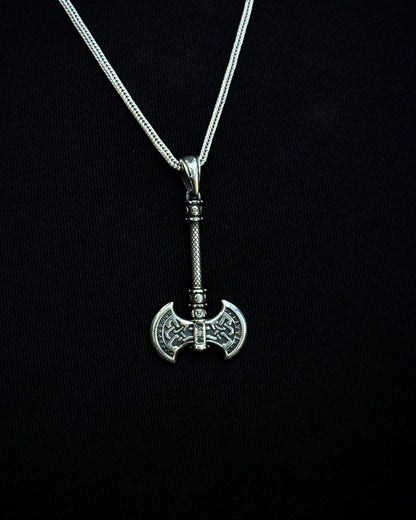 Battle Axe Pendant – 925 Sterling Silver