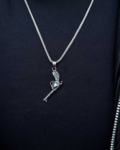 Altıpatlar Tabanca Kolye – 925 Ayar Gümüş