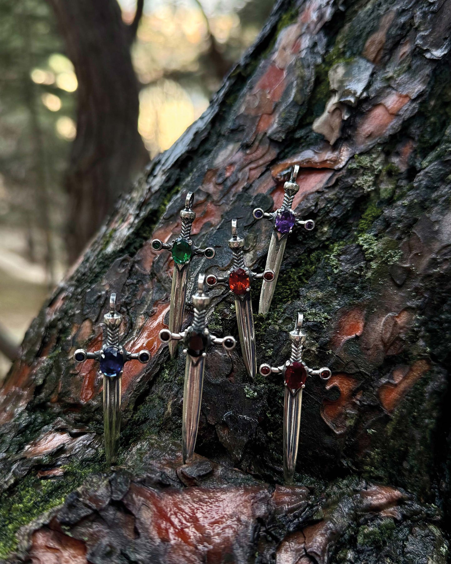 Medieval Dagger Pendant – 925 Sterling Silver