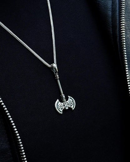 Battle Axe Pendant – 925 Sterling Silver