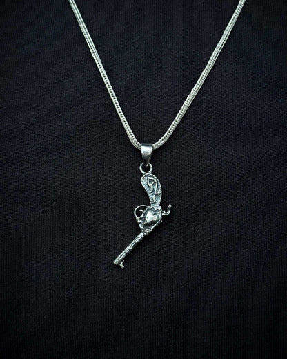 Altıpatlar Tabanca Kolye – 925 Ayar Gümüş