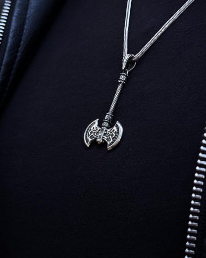 Battle Axe Pendant – 925 Sterling Silver