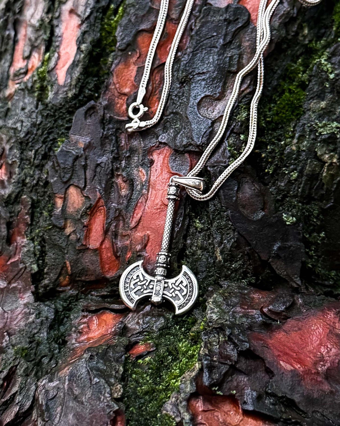 Battle Axe Pendant – 925 Sterling Silver