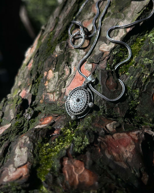 Ayet-el Kürsi Açılabilir Kolye – 925 Ayar Gümüş Muska-Osiris Jewelry