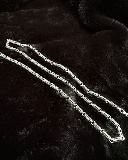 Kemik Zincir Kolye – 925 Ayar Gümüş-Osiris Jewelry