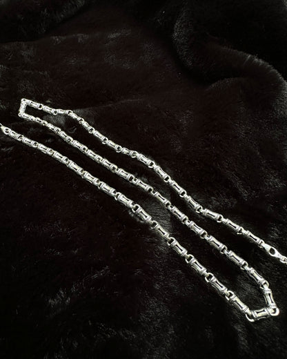 Kemik Zincir Kolye – 925 Ayar Gümüş-Osiris Jewelry