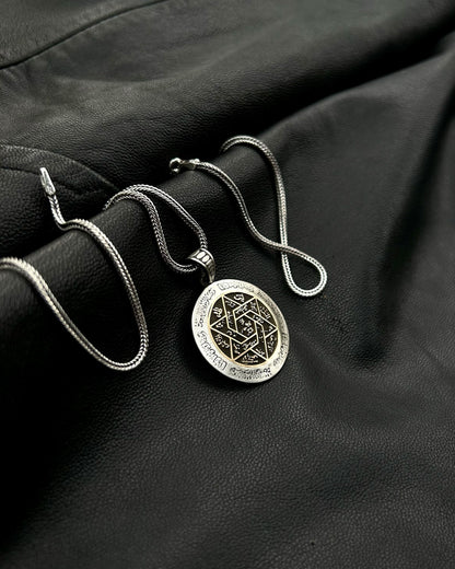 Otantik Süleyman Mührü Kolye – 925 Ayar Gümüş-Kolye-Osiris Jewelry