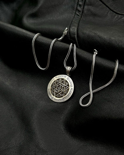 Otantik Süleyman Mührü Kolye – 925 Ayar Gümüş-Kolye-Osiris Jewelry