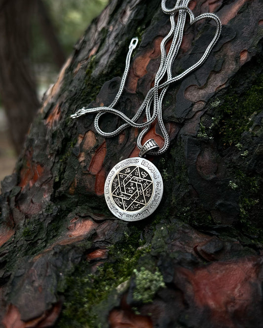 Otantik Süleyman Mührü Kolye – 925 Ayar Gümüş-Kolye-Osiris Jewelry