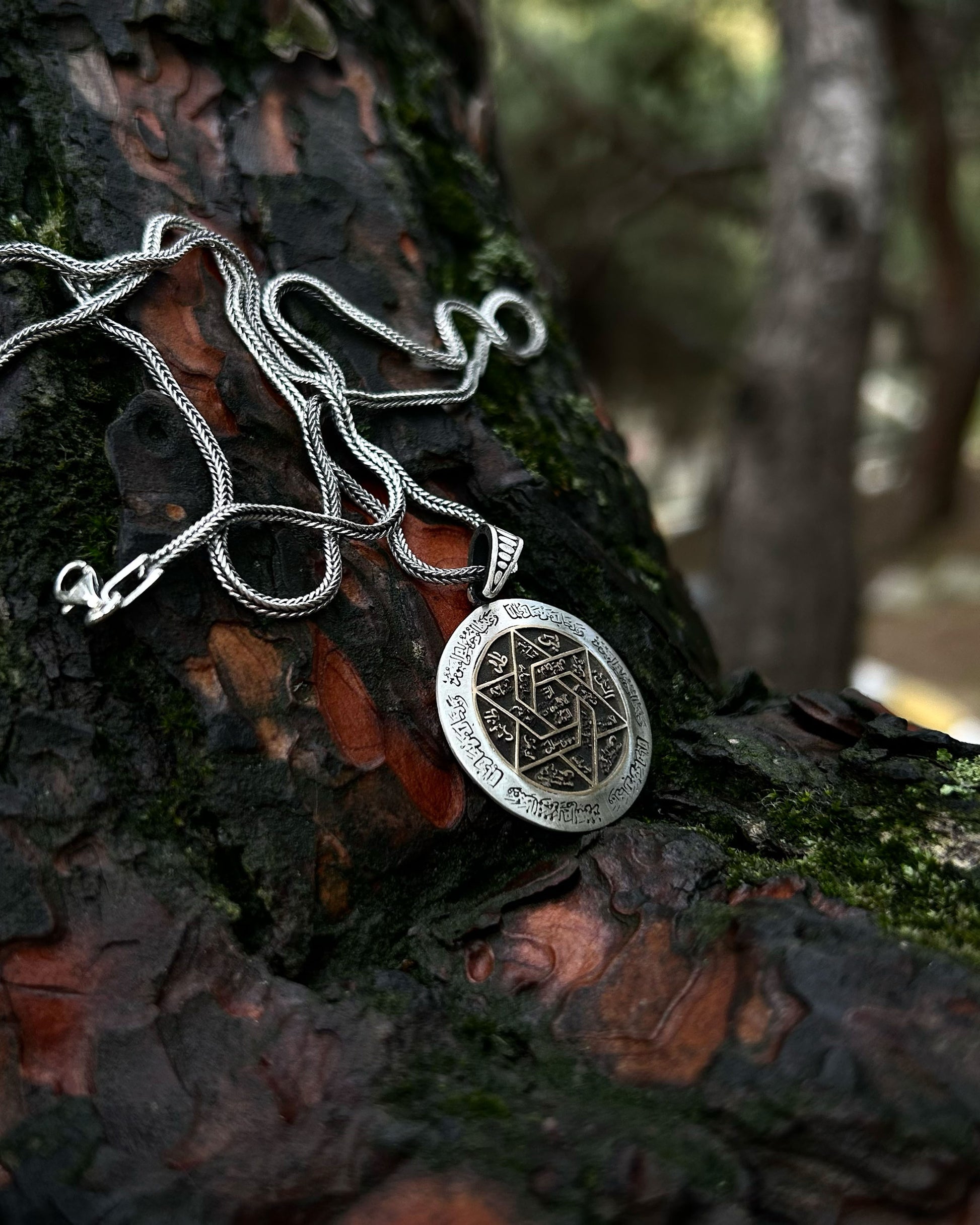 Otantik Süleyman Mührü Kolye – 925 Ayar Gümüş-Kolye-Osiris Jewelry