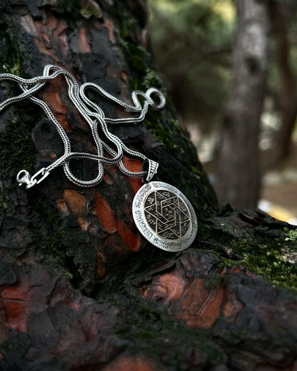 Otantik Süleyman Mührü Kolye – 925 Ayar Gümüş-Kolye-Osiris Jewelry