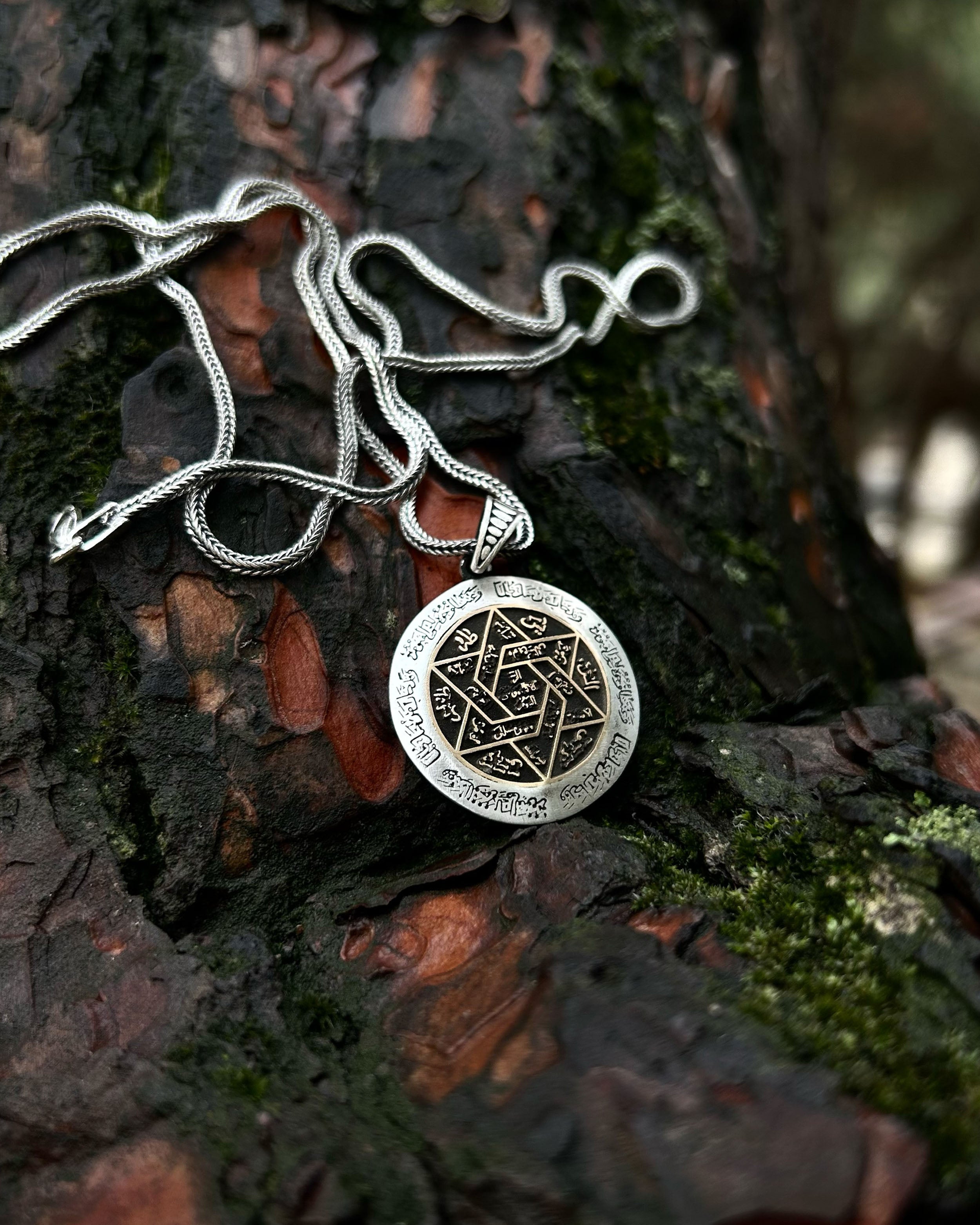 Otantik Süleyman Mührü Kolye – 925 Ayar Gümüş-Kolye-Osiris Jewelry