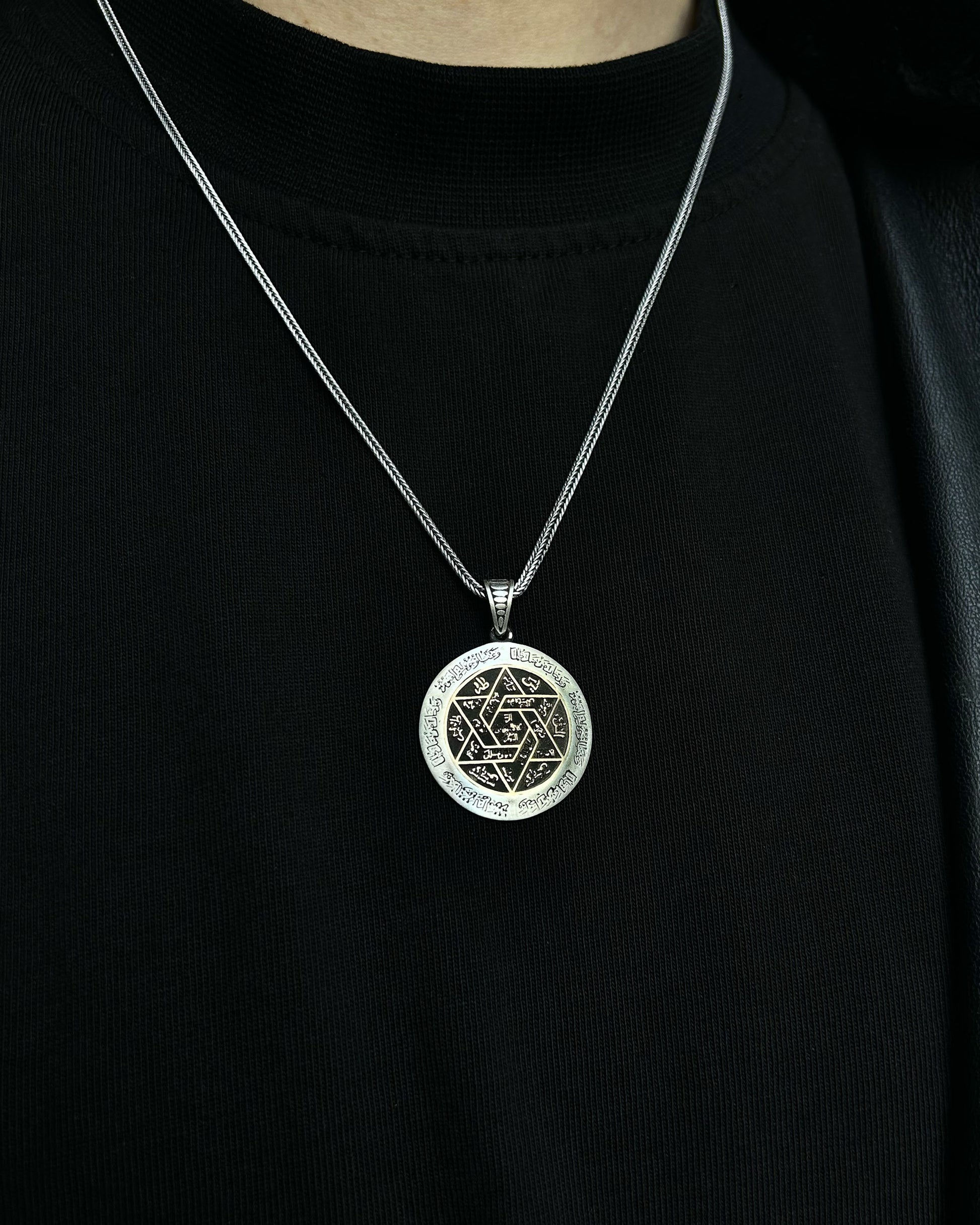 Otantik Süleyman Mührü Kolye – 925 Ayar Gümüş-Kolye-Osiris Jewelry