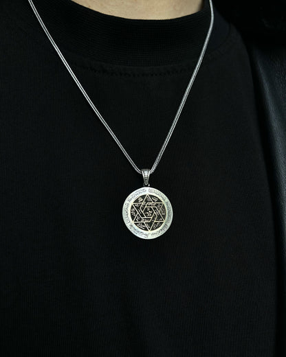 Otantik Süleyman Mührü Kolye – 925 Ayar Gümüş-Kolye-Osiris Jewelry