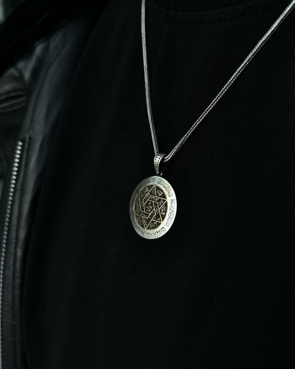 Otantik Süleyman Mührü Kolye – 925 Ayar Gümüş-Kolye-Osiris Jewelry