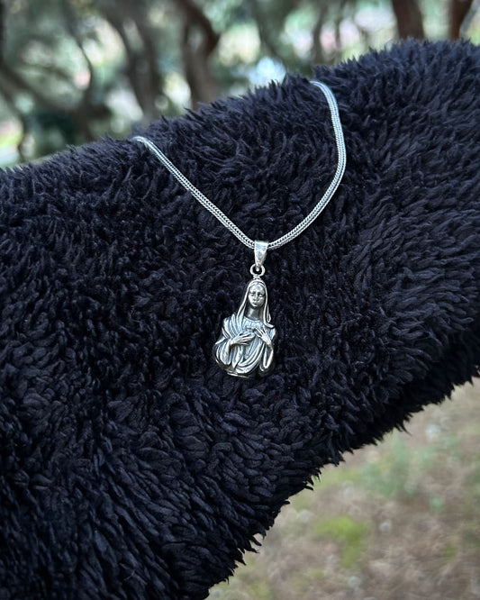 Meryem Ana Kolye Ucu – 925 Ayar Gümüş-Osiris Jewelry