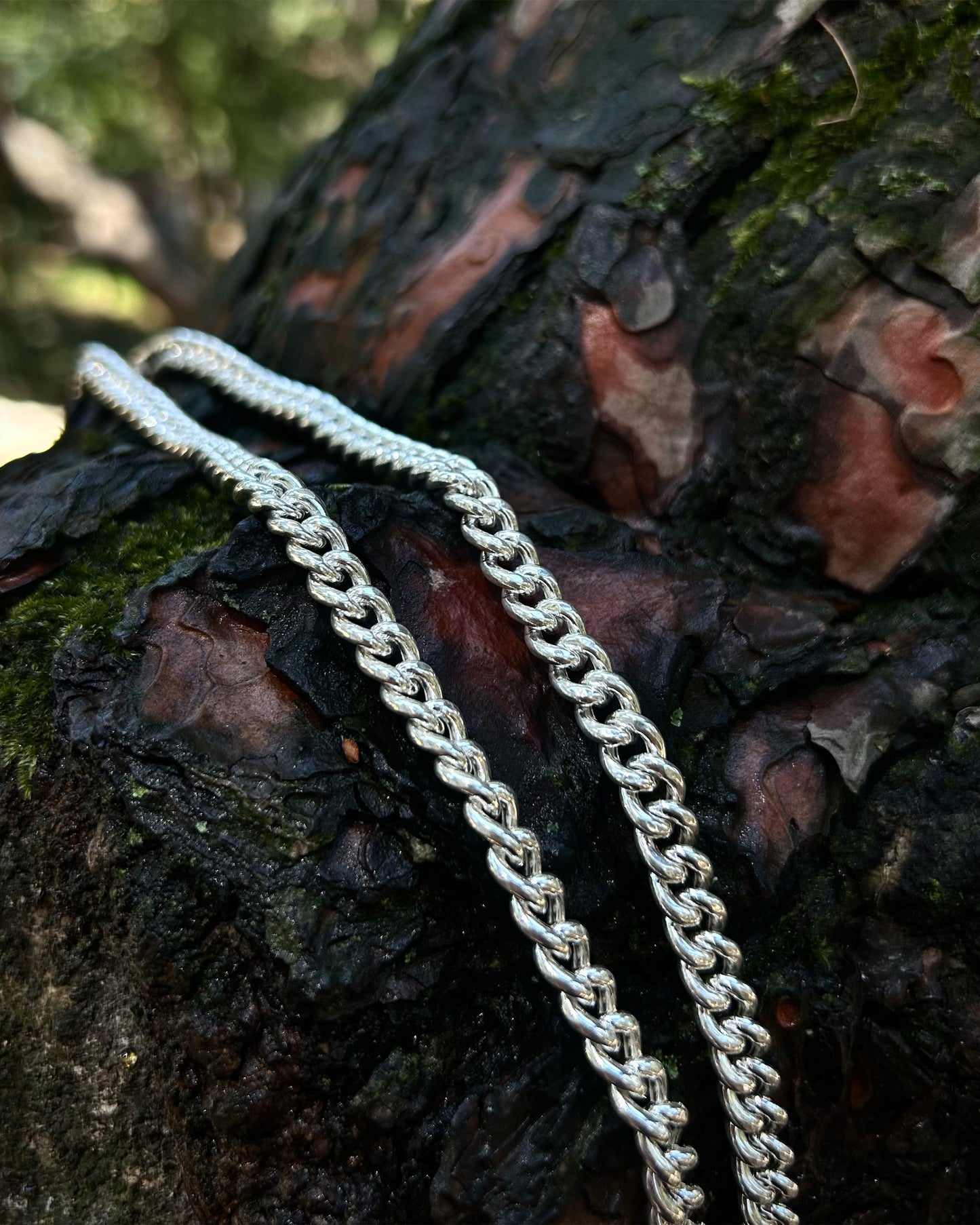 Oval Cuban Zincir Kolye (Hollow) – 925 Ayar Gümüş