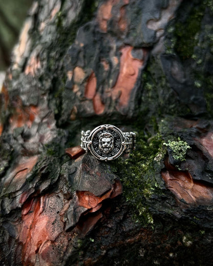 Minimal Aslan Yüzük – 925 Ayar Gümüş-Yüzük-Osiris Jewelry