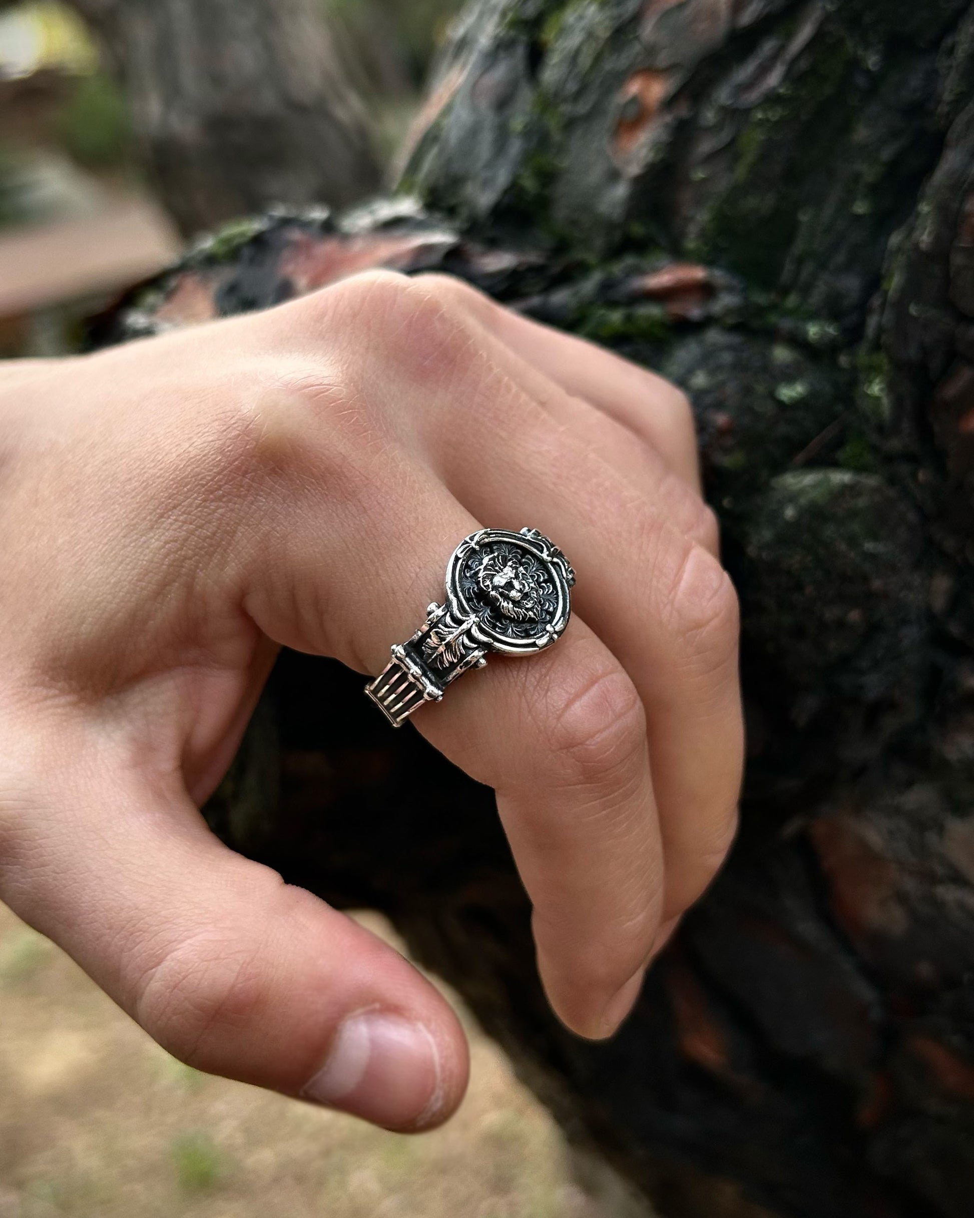 Minimal Aslan Yüzük – 925 Ayar Gümüş-Yüzük-Osiris Jewelry