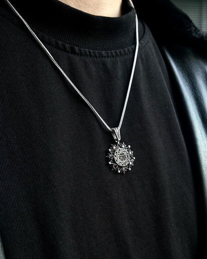 Süleyman Mührü Yıldız Kolye – 925 Ayar Gümüş