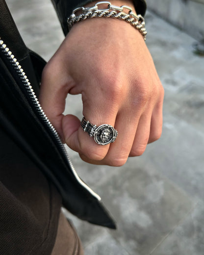 Minimal Aslan Yüzük – 925 Ayar Gümüş-Yüzük-Osiris Jewelry