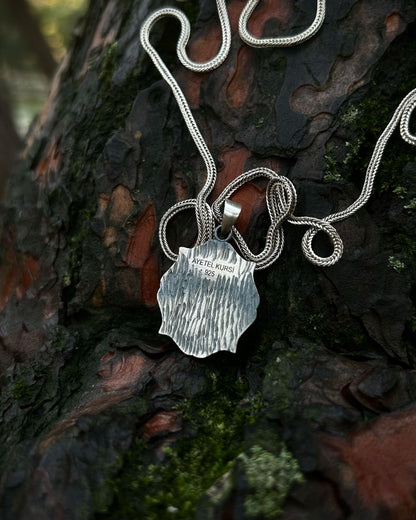 Otantik Ayetel Kürsi Kolye – 925 Ayar Gümüş