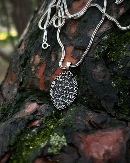 Otantik Asr Suresi Kolye – 925 Ayar Gümüş
