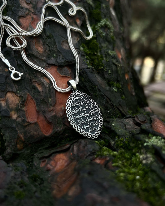 Otantik Asr Suresi Kolye – 925 Ayar Gümüş