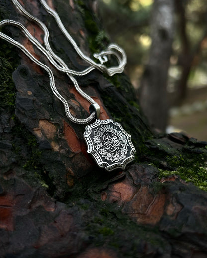 Otantik Fatiha Suresi Kolye – 925 Ayar Gümüş