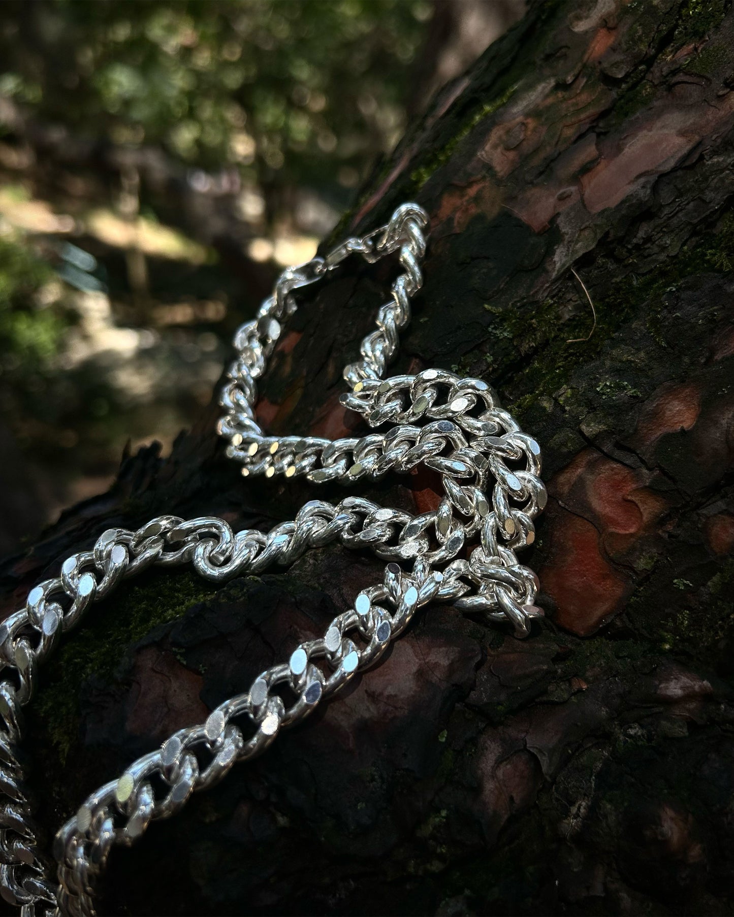 Kalın Cuban Zincir Kolye (Hollow) – 925 Ayar Gümüş