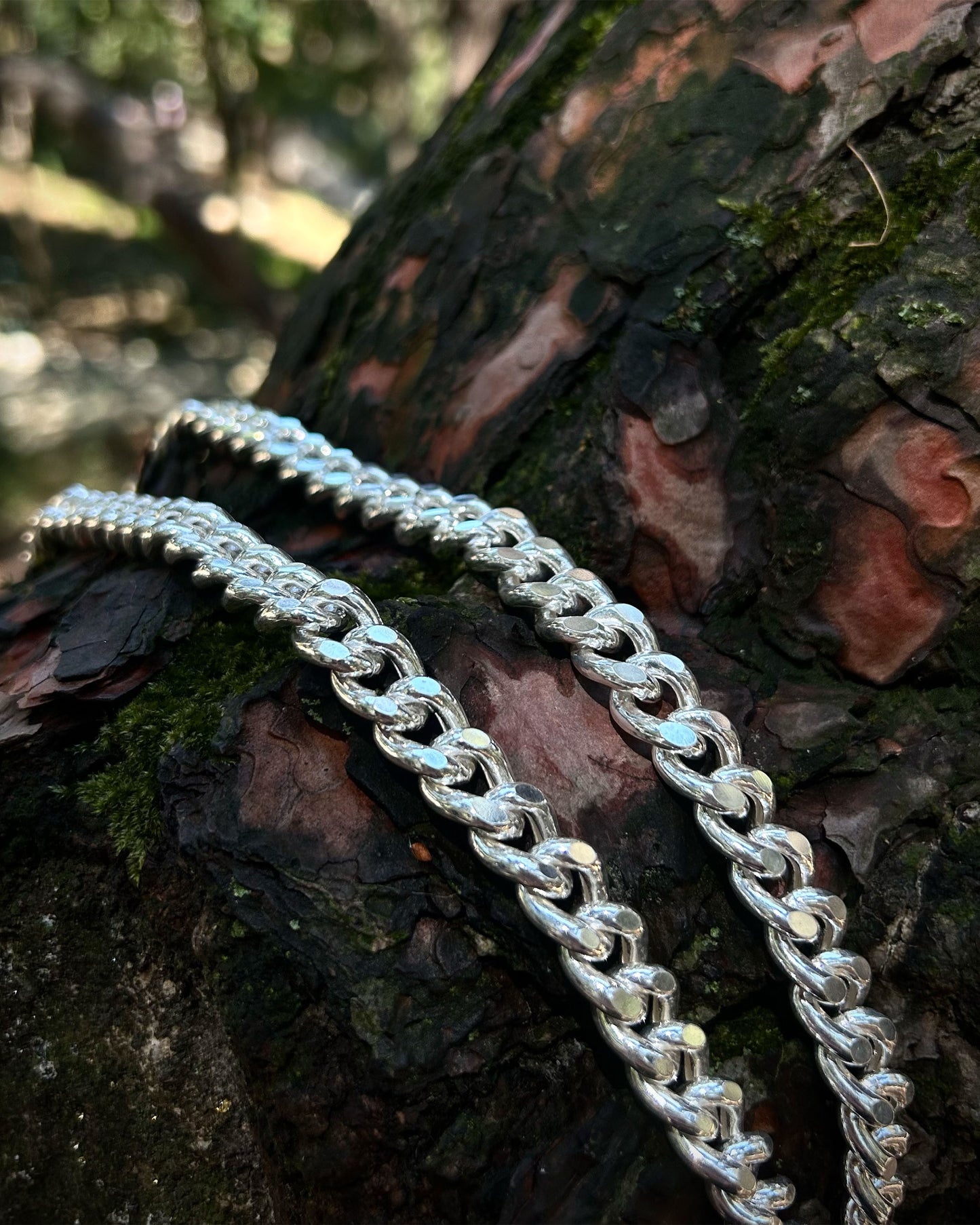 Kalın Cuban Zincir Kolye (Hollow) – 925 Ayar Gümüş