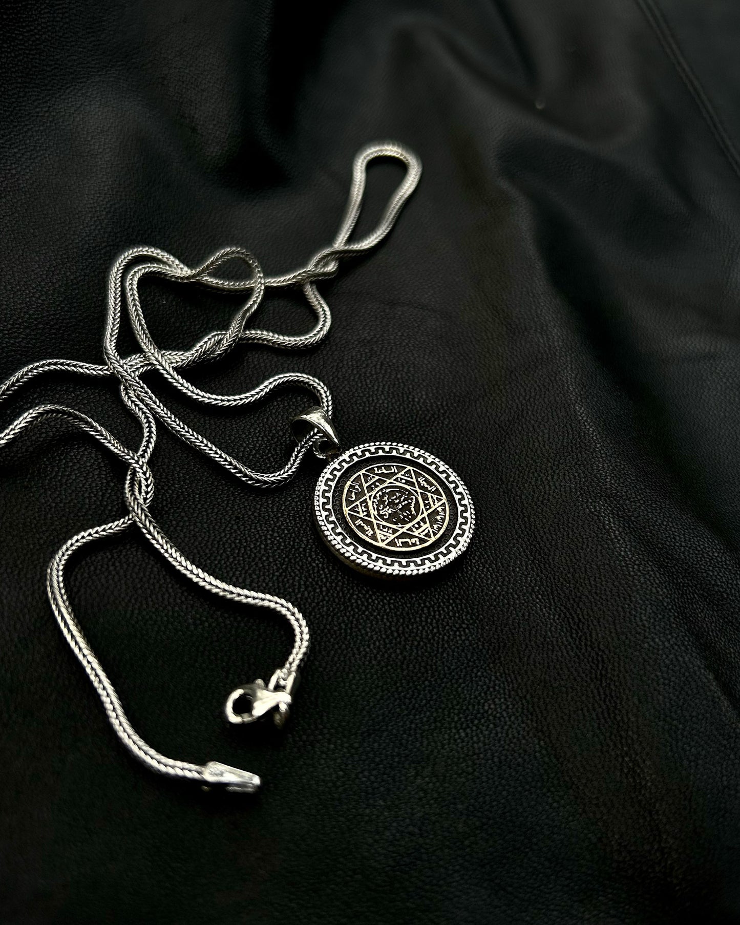 Süleyman Mührü Tılsım Kolye – 925 Ayar Gümüş-Kolye-Osiris Jewelry