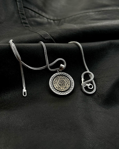 Süleyman Mührü Tılsım Kolye – 925 Ayar Gümüş-Kolye-Osiris Jewelry