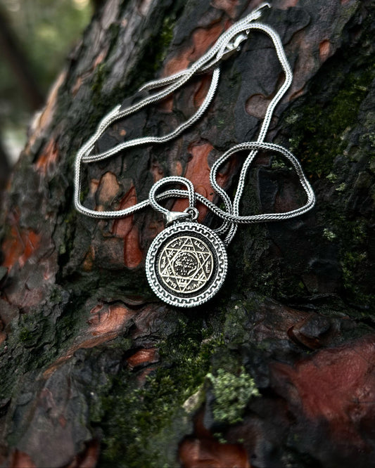 Süleyman Mührü Tılsım Kolye – 925 Ayar Gümüş-Kolye-Osiris Jewelry