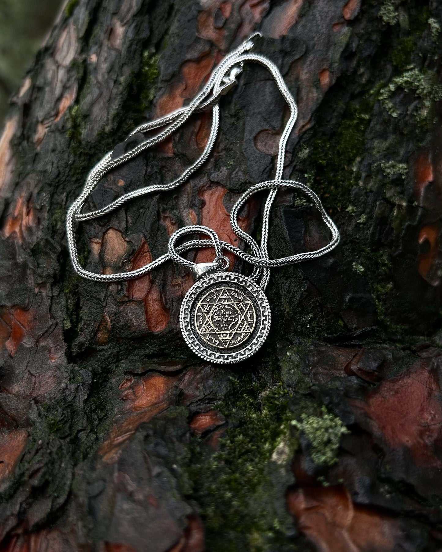 Süleyman Mührü Tılsım Kolye – 925 Ayar Gümüş-Kolye-Osiris Jewelry