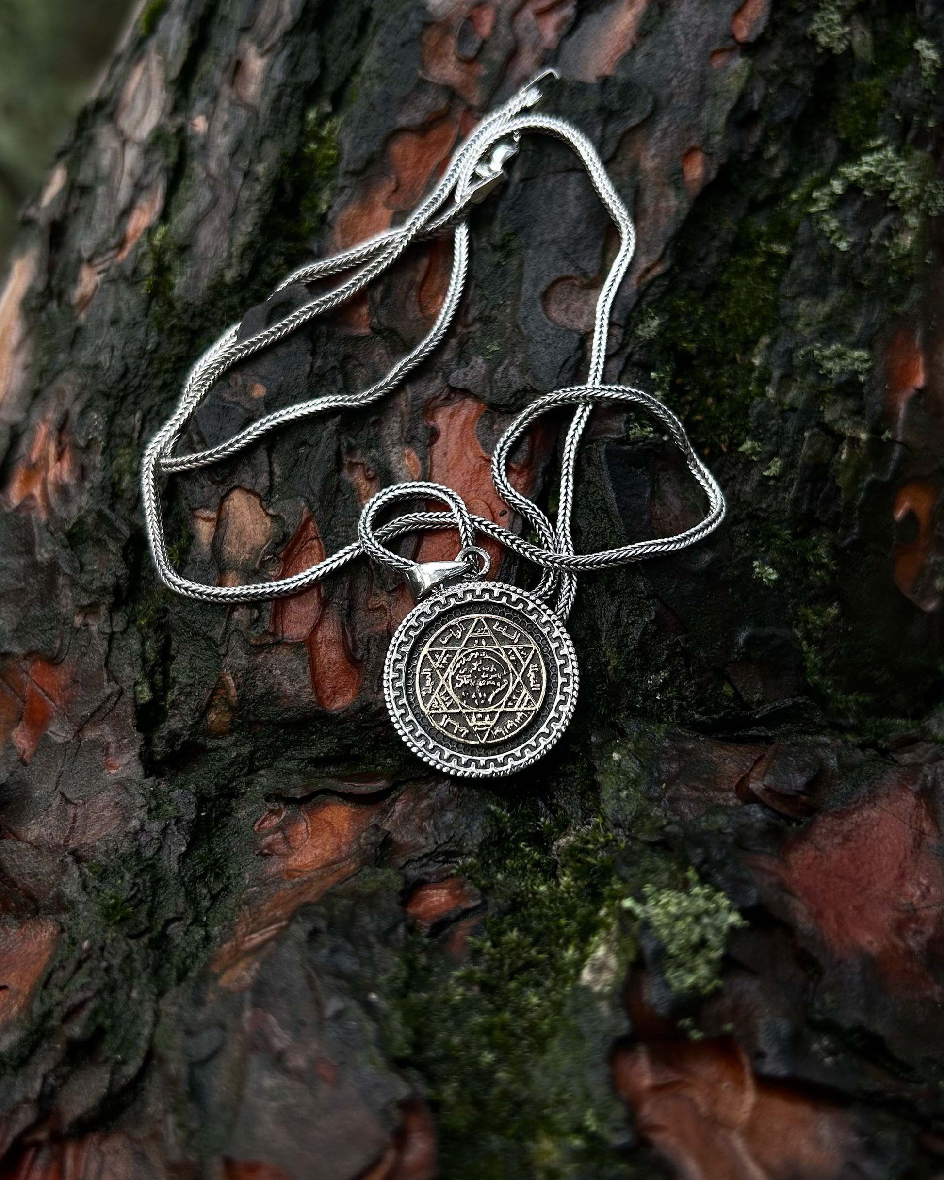 Süleyman Mührü Tılsım Kolye – 925 Ayar Gümüş-Kolye-Osiris Jewelry