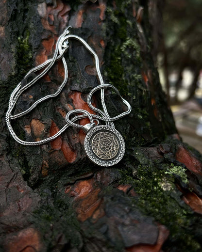 Süleyman Mührü Tılsım Kolye – 925 Ayar Gümüş-Kolye-Osiris Jewelry