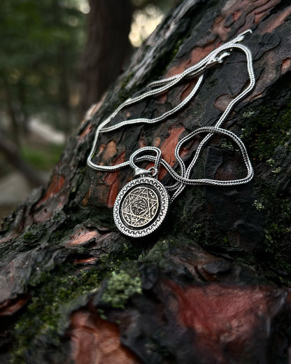 Süleyman Mührü Tılsım Kolye – 925 Ayar Gümüş-Kolye-Osiris Jewelry