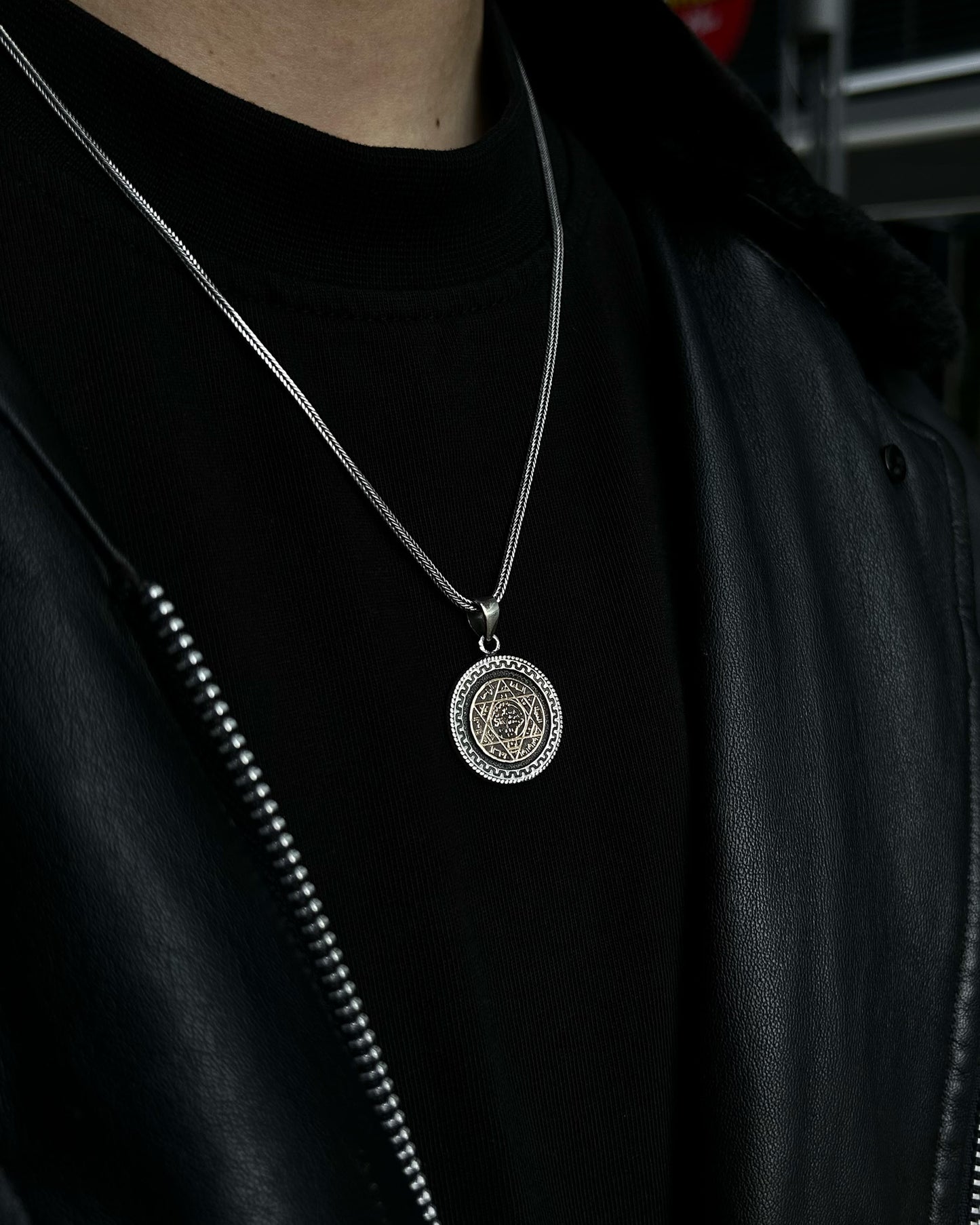 Süleyman Mührü Tılsım Kolye – 925 Ayar Gümüş-Kolye-Osiris Jewelry