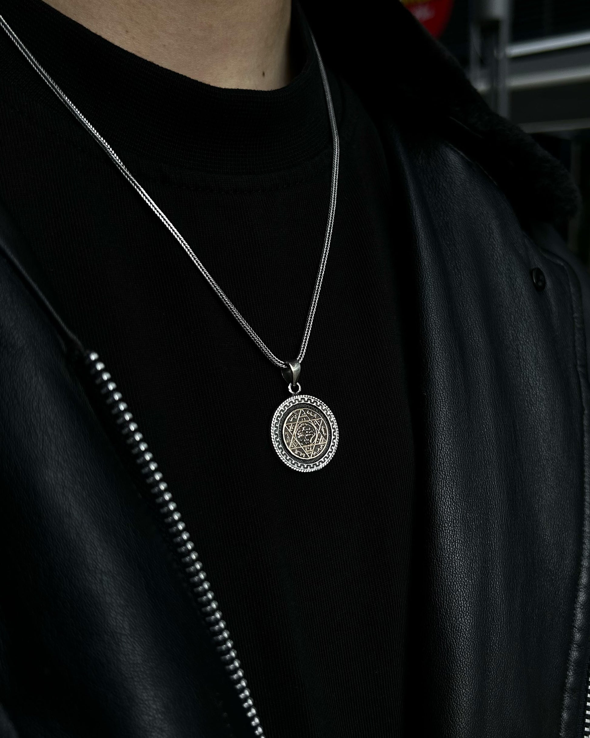 Süleyman Mührü Tılsım Kolye – 925 Ayar Gümüş-Kolye-Osiris Jewelry