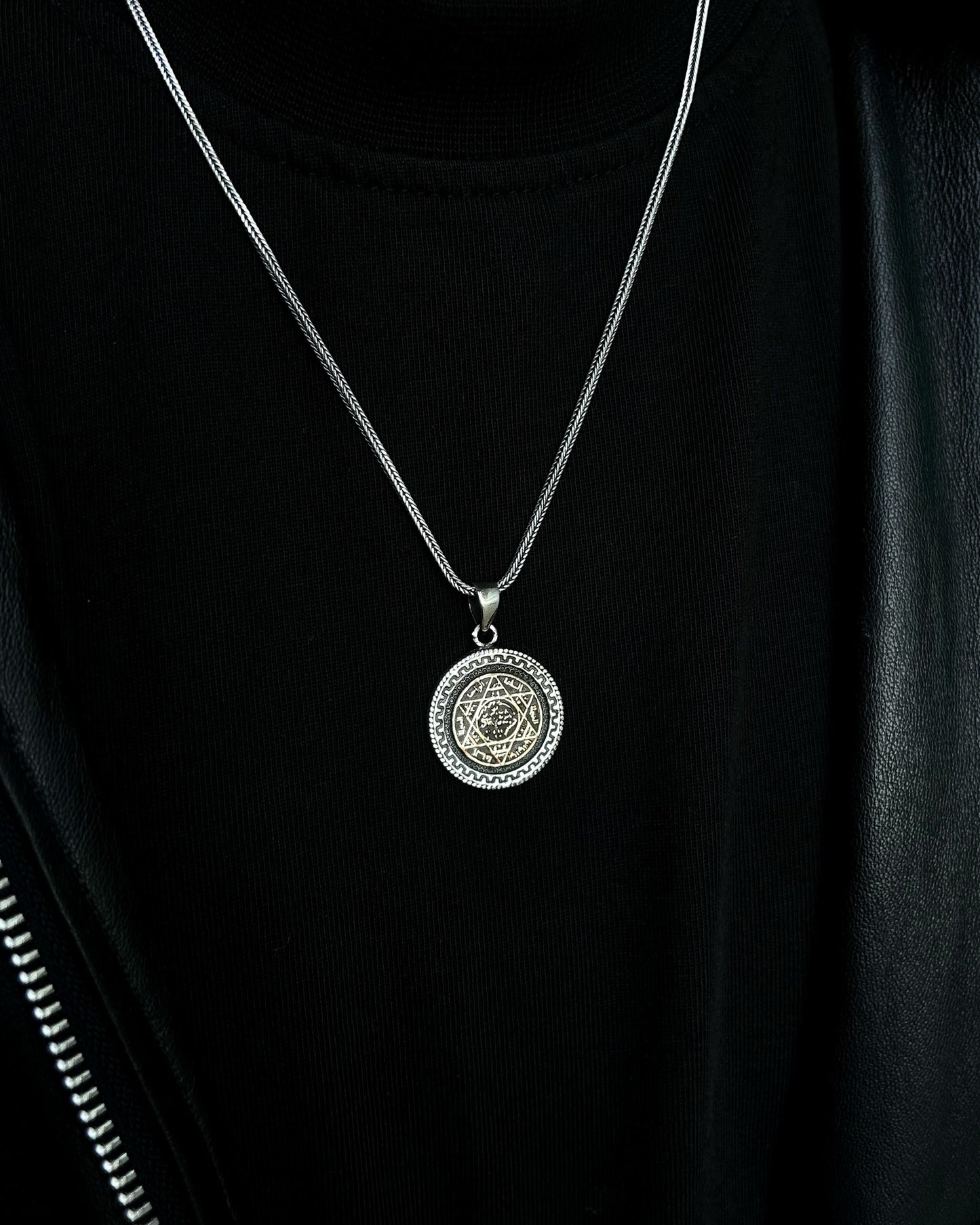 Süleyman Mührü Tılsım Kolye – 925 Ayar Gümüş-Kolye-Osiris Jewelry