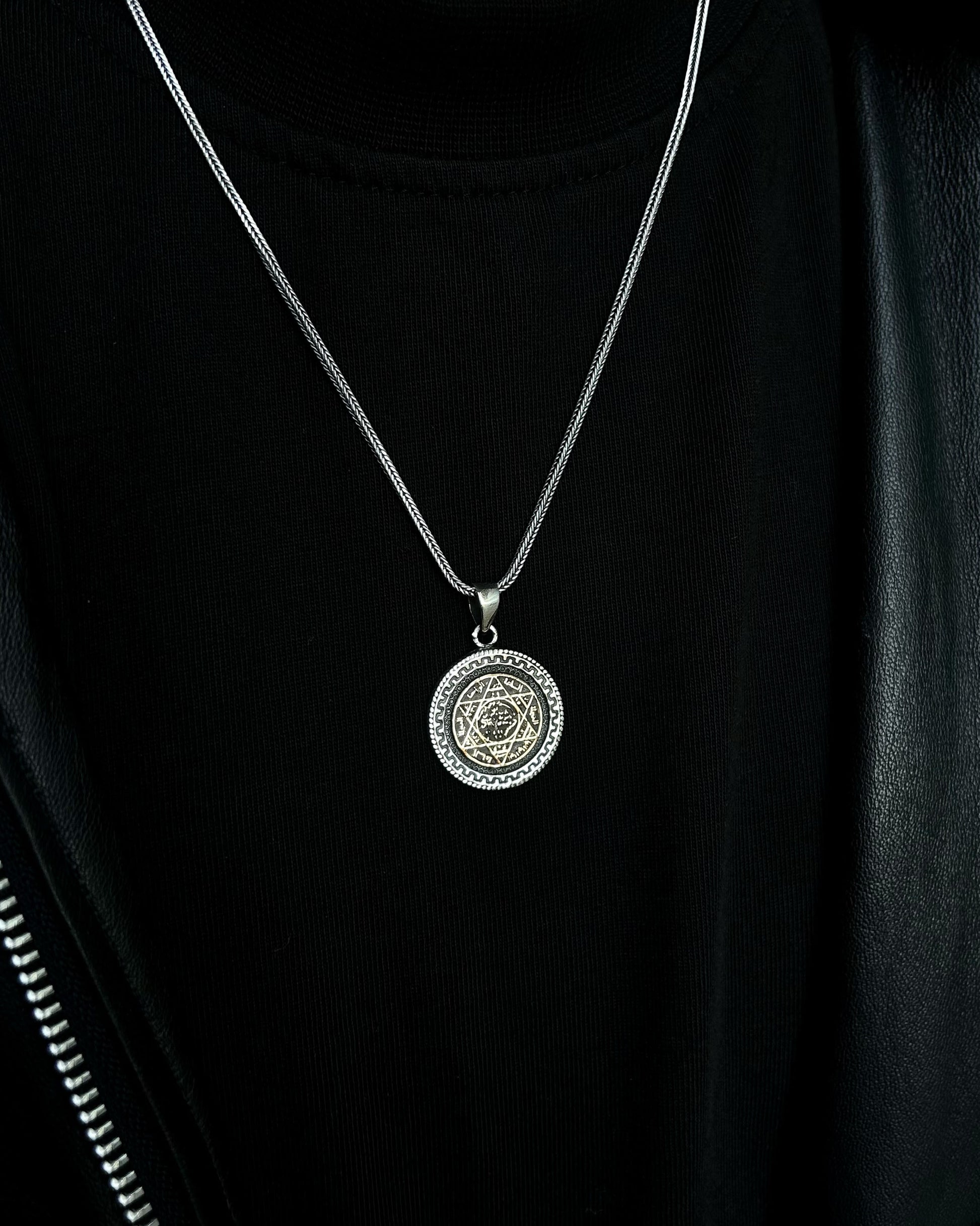 Süleyman Mührü Tılsım Kolye – 925 Ayar Gümüş-Kolye-Osiris Jewelry