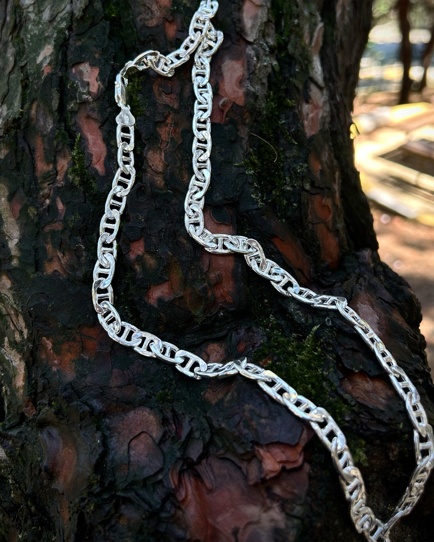 Denizci Zincir Kolye (Hollow) – 925 Ayar Gümüş