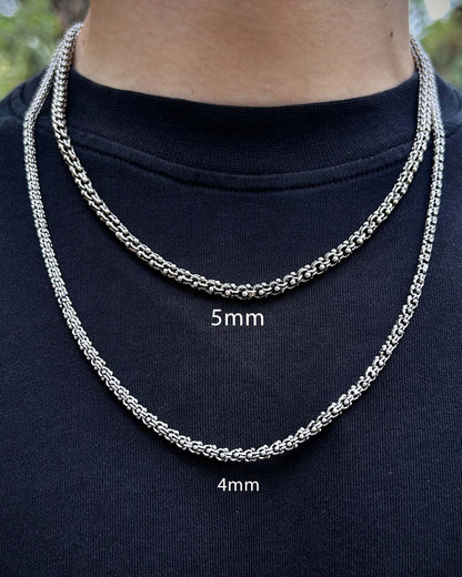 Top Zincir Kolye – 925 Ayar Gümüş-Osiris Jewelry