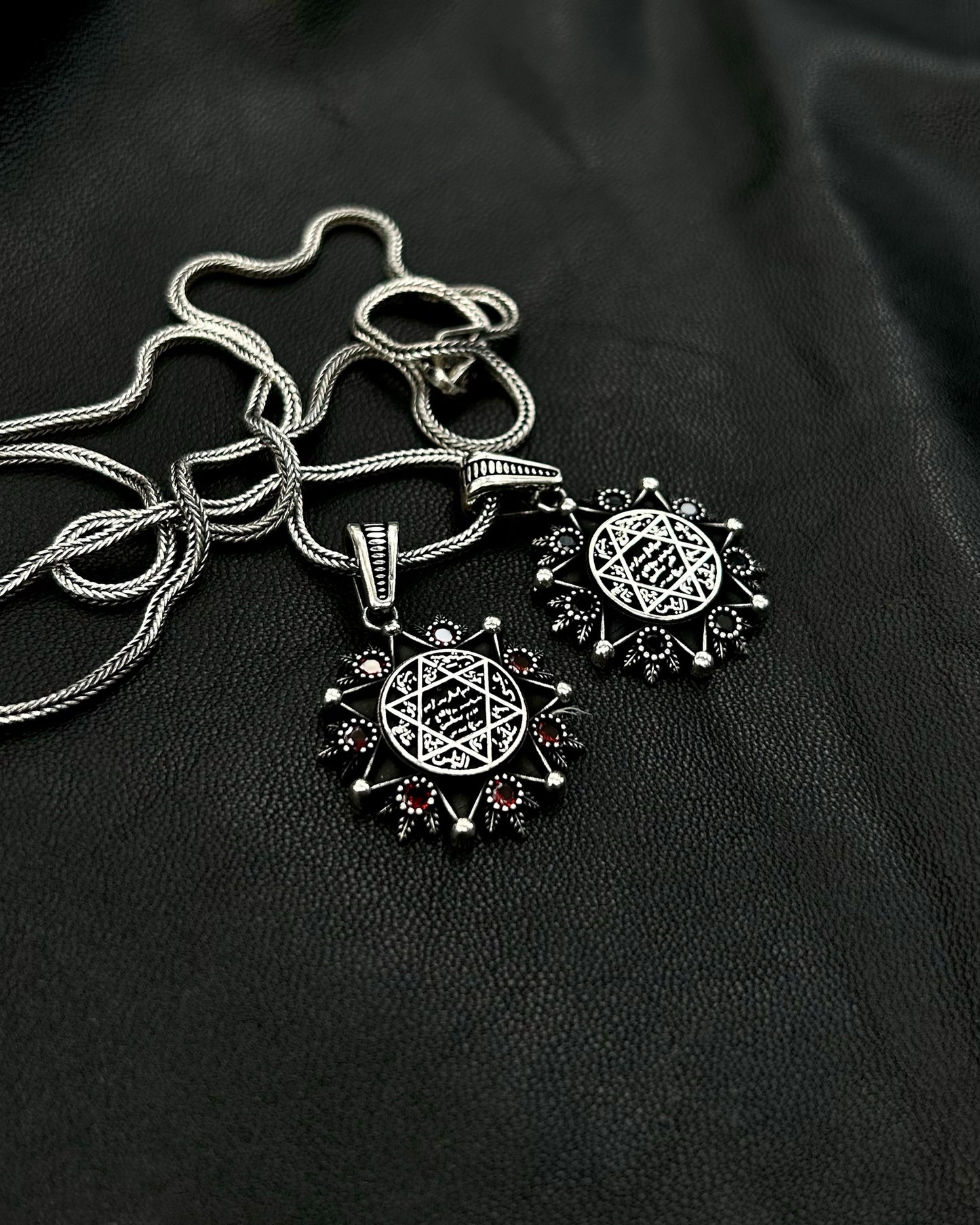 Süleyman Mührü Yıldız Kolye – 925 Ayar Gümüş