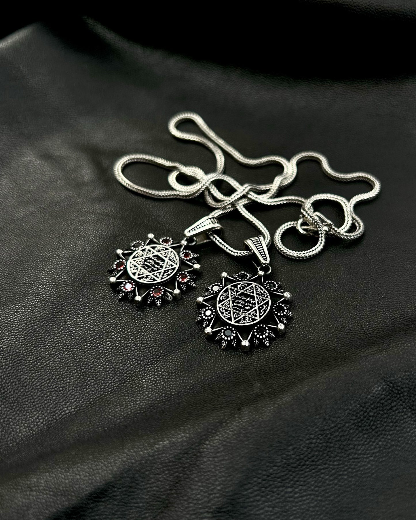 Süleyman Mührü Yıldız Kolye – 925 Ayar Gümüş